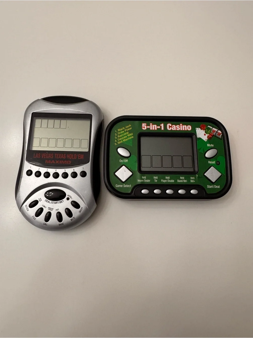 VIntage Nostalgic hand held games
